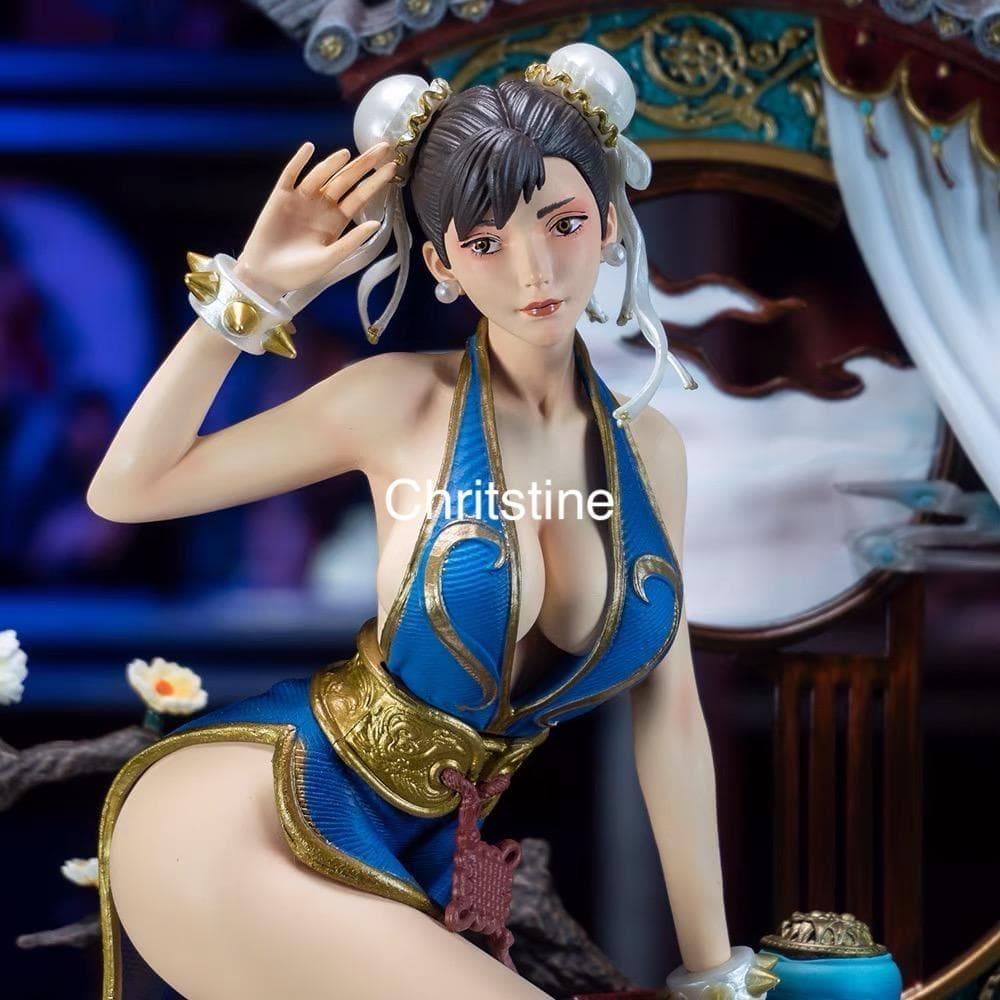 ストリートファイター 春麗海外限定1/4 生足 フィギュア 海外モデル