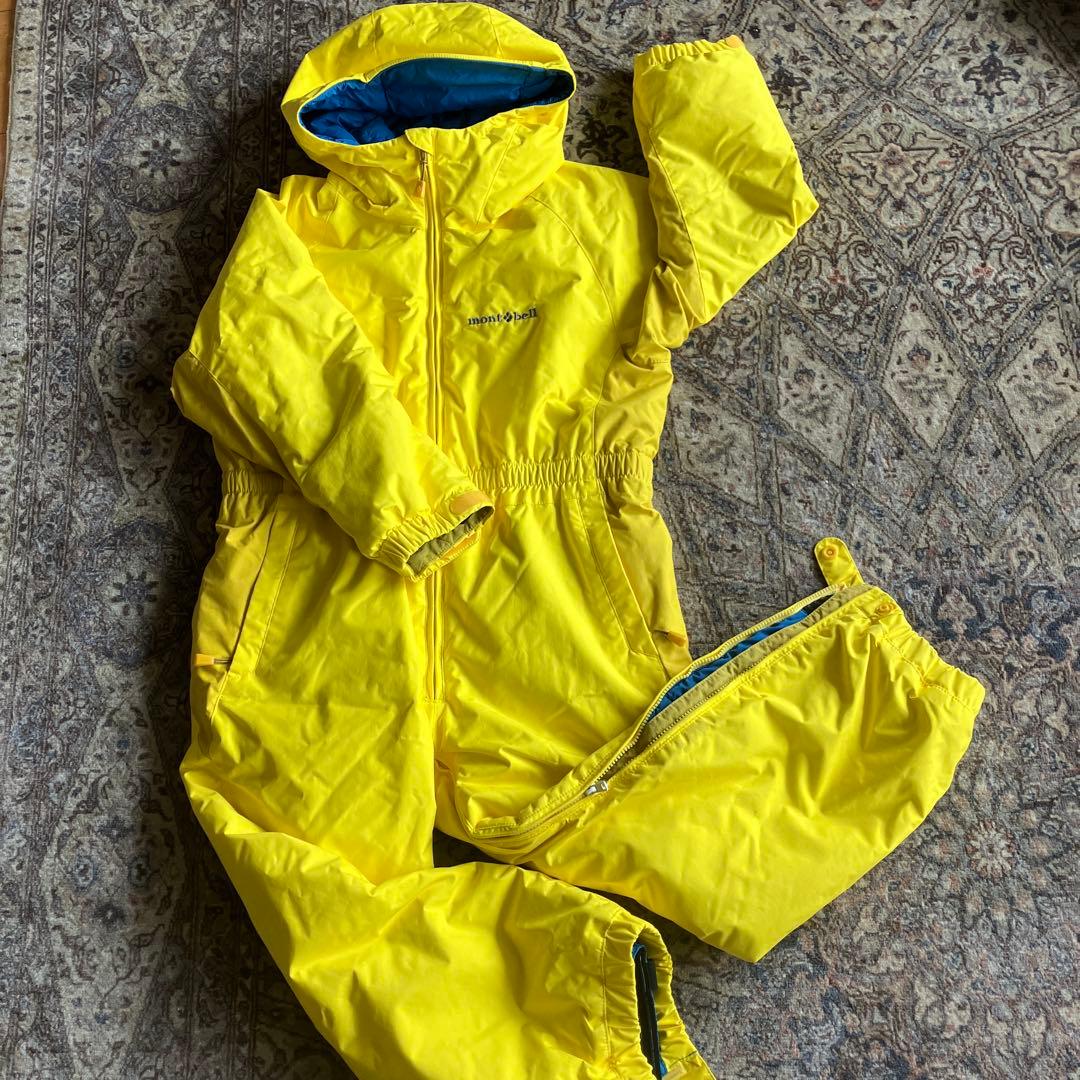 【美品】【mont-bell】 子ども用スキーウェア 120サイズ