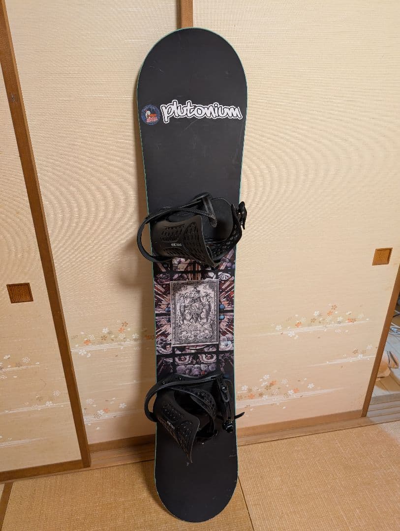 スノーボード・ビンディングセット／ 　Ｐｌｕｔｏｎｉｕｍ(ダブルキャンバー)