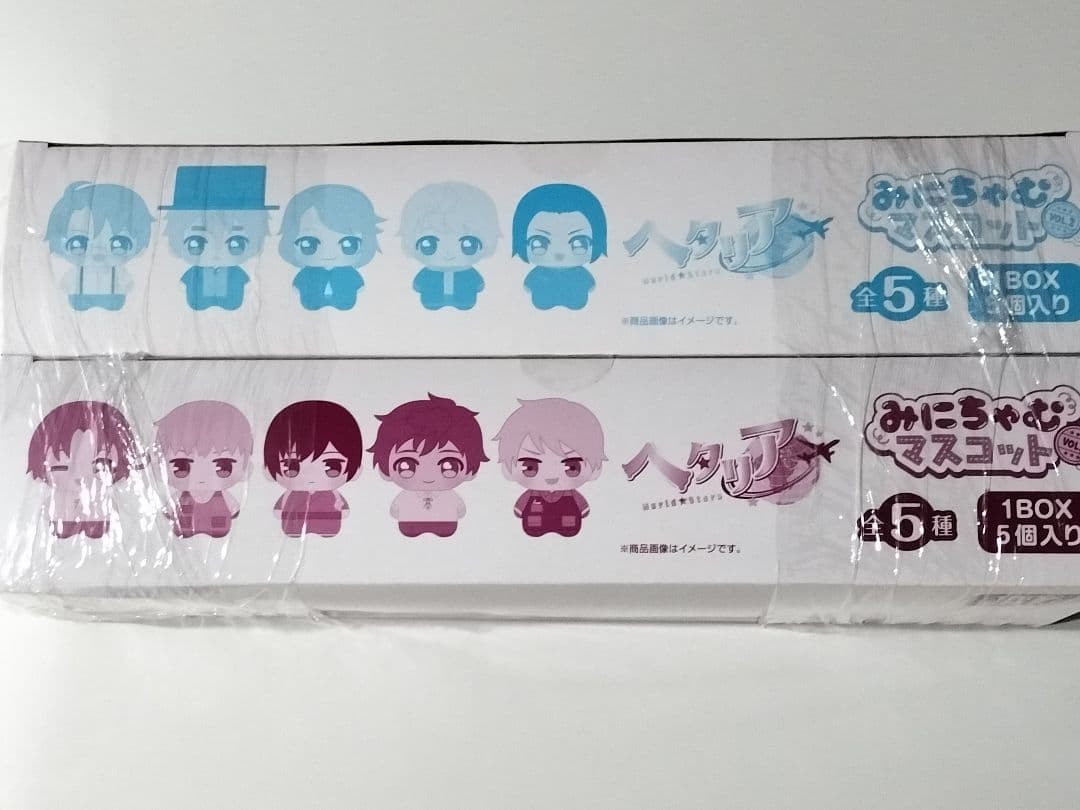 ヘタリア みにちゃむマスコット VOL. 1.2