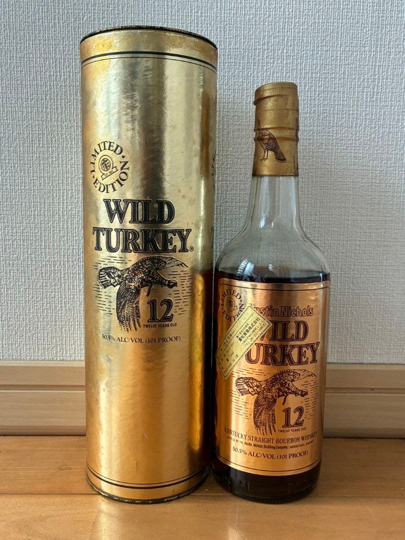 【未開栓】ワイルドターキー 12年 リミテッドエディション　ヴィンテージバーボン