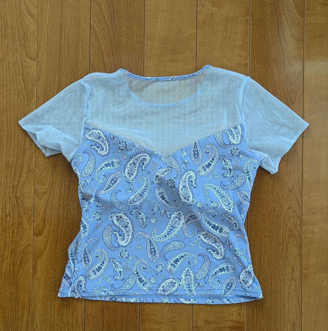 チャコット　ペイズリープリント　ヨガウェア　セットアップ　Mサイズ