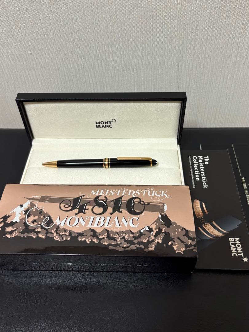 モンブランマイスターシュテュック　レッドゴールド　クラシック164