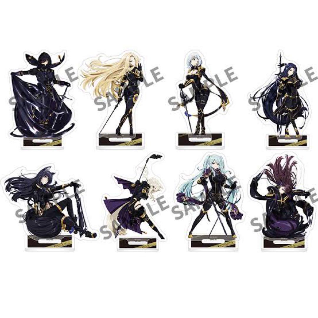 陰の実力者になりたくて！　皓白の祝祭 / 漆黒の饗宴　アクリルスタンドセット