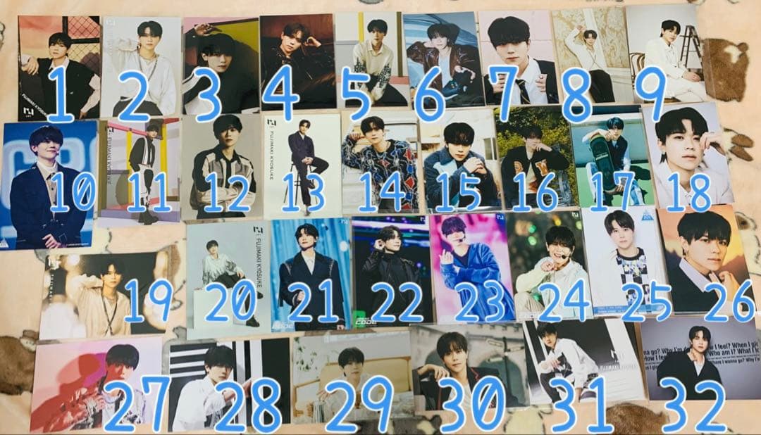 INI 藤牧京介くん トレカ 写真 グッズ CD ポスカ バラ売り まとめ売り