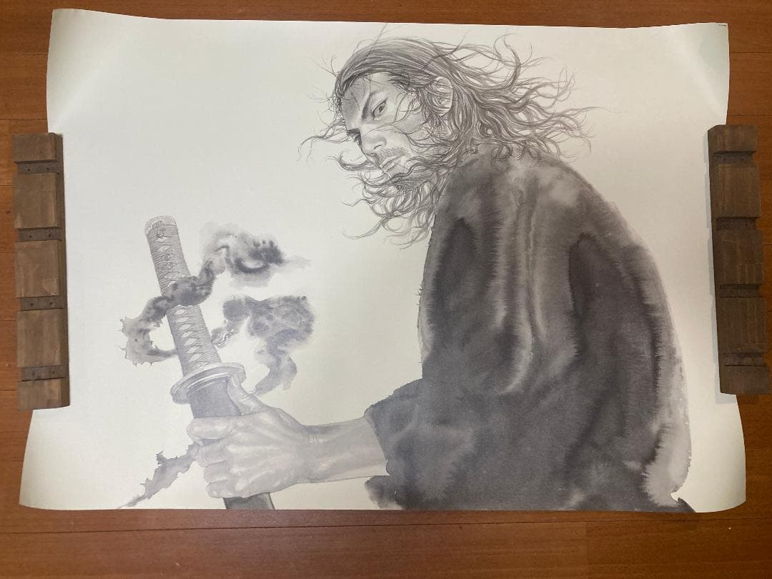 『井上雄彦の最後のマンガ展』　大阪　バガボンド　宮本武蔵　B1ポスター