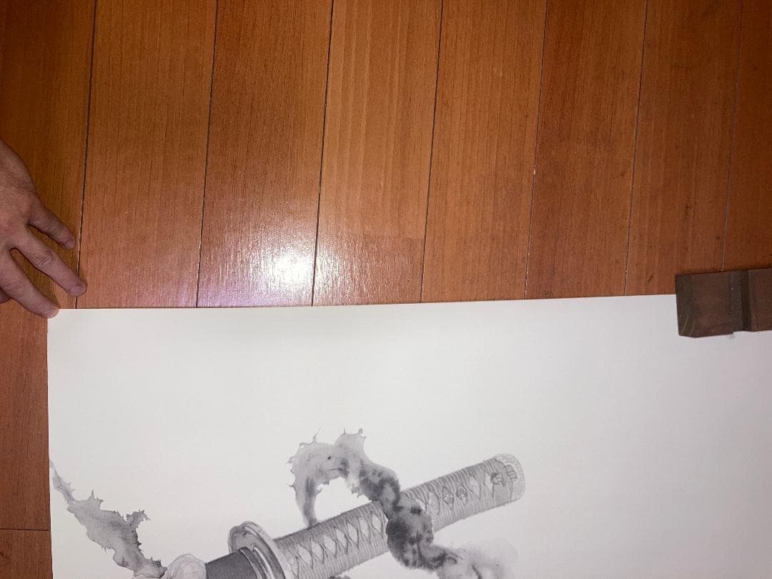 『井上雄彦の最後のマンガ展』　大阪　バガボンド　宮本武蔵　B1ポスター