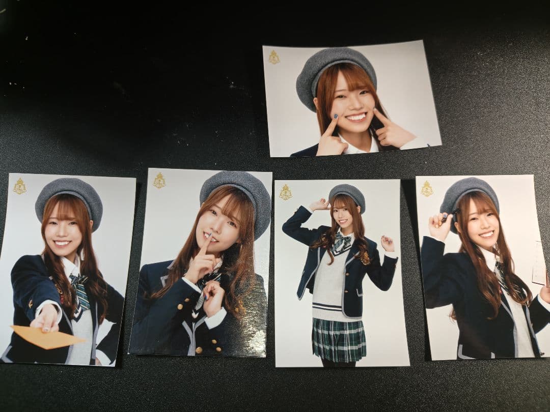 SS学園と転校生の秘密 ブロマイド・クリアカード・缶バッチ 河野ひよりさんセット