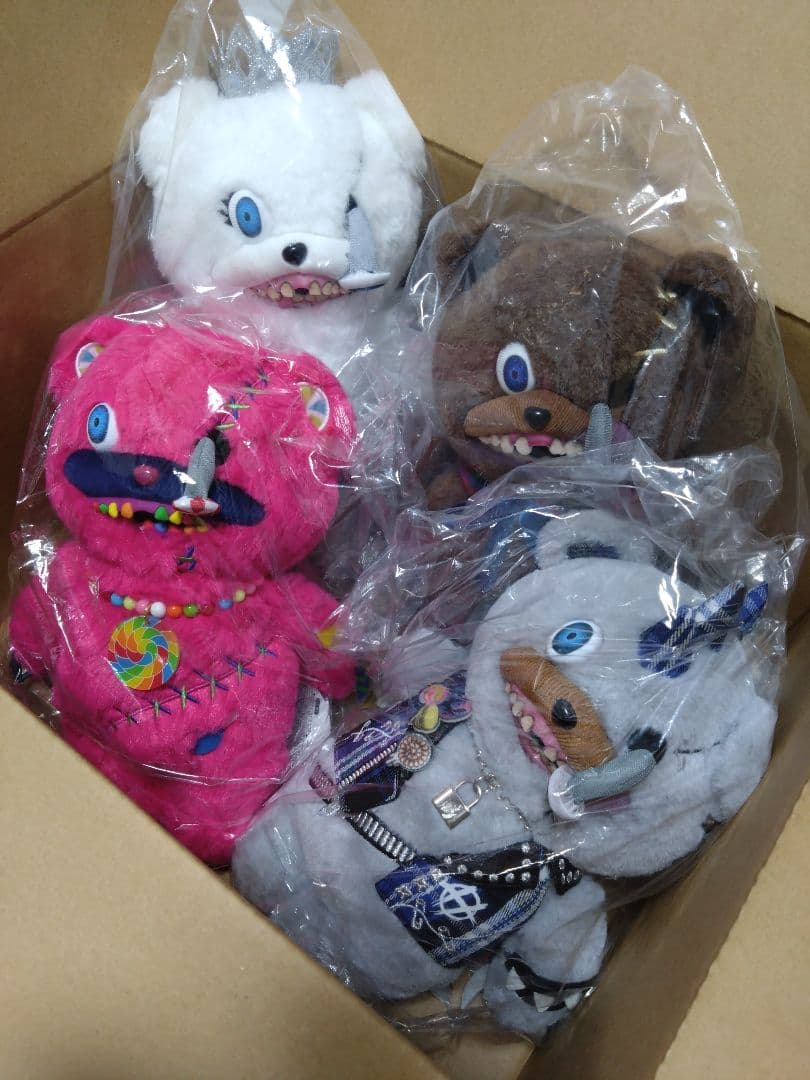 ハミクマ　キャンディ　パンク　ソウル　ぬいぐるみ　4体　セット