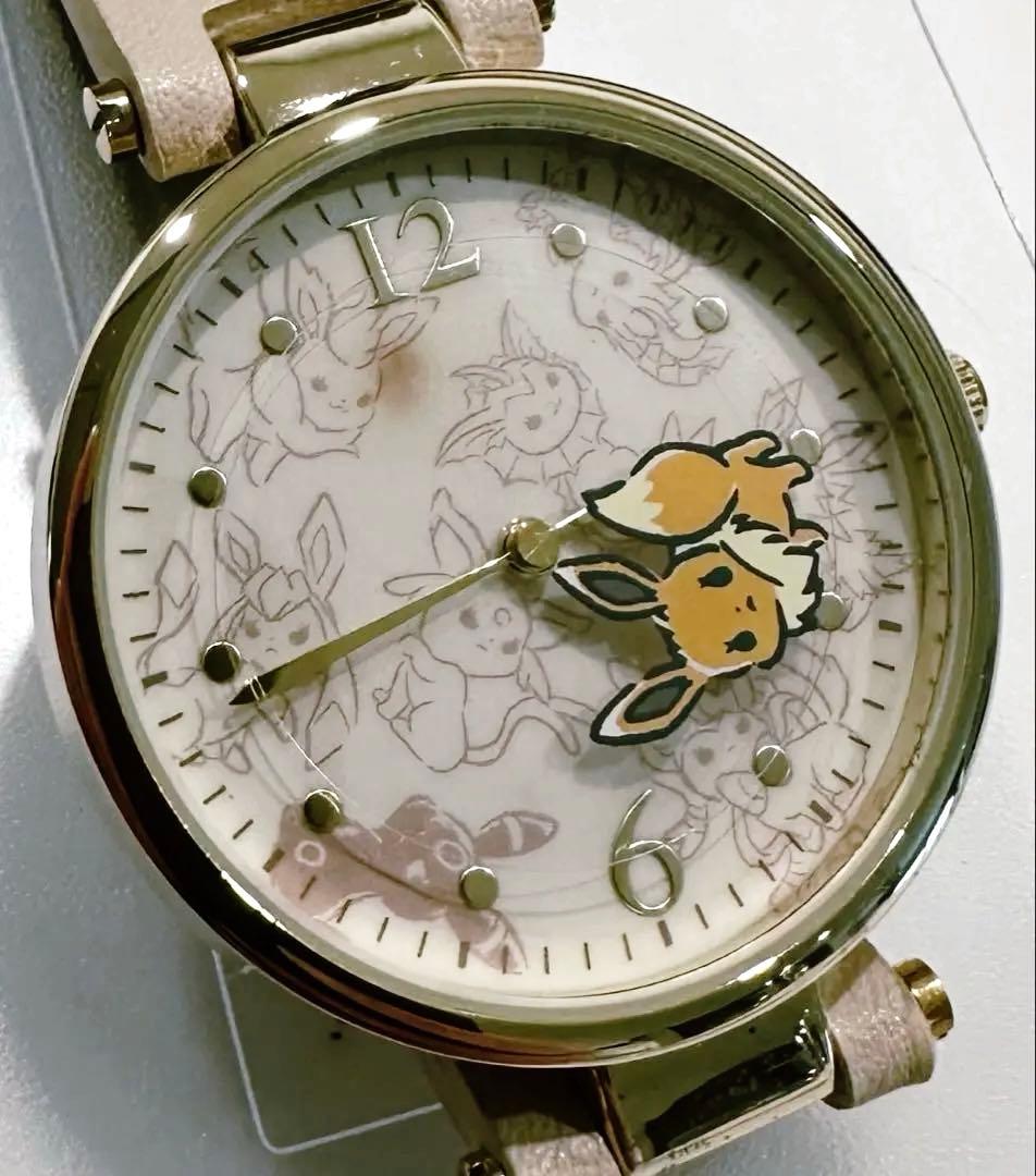 イッツデモ　ポケモン　ブイズ　レザー腕時計