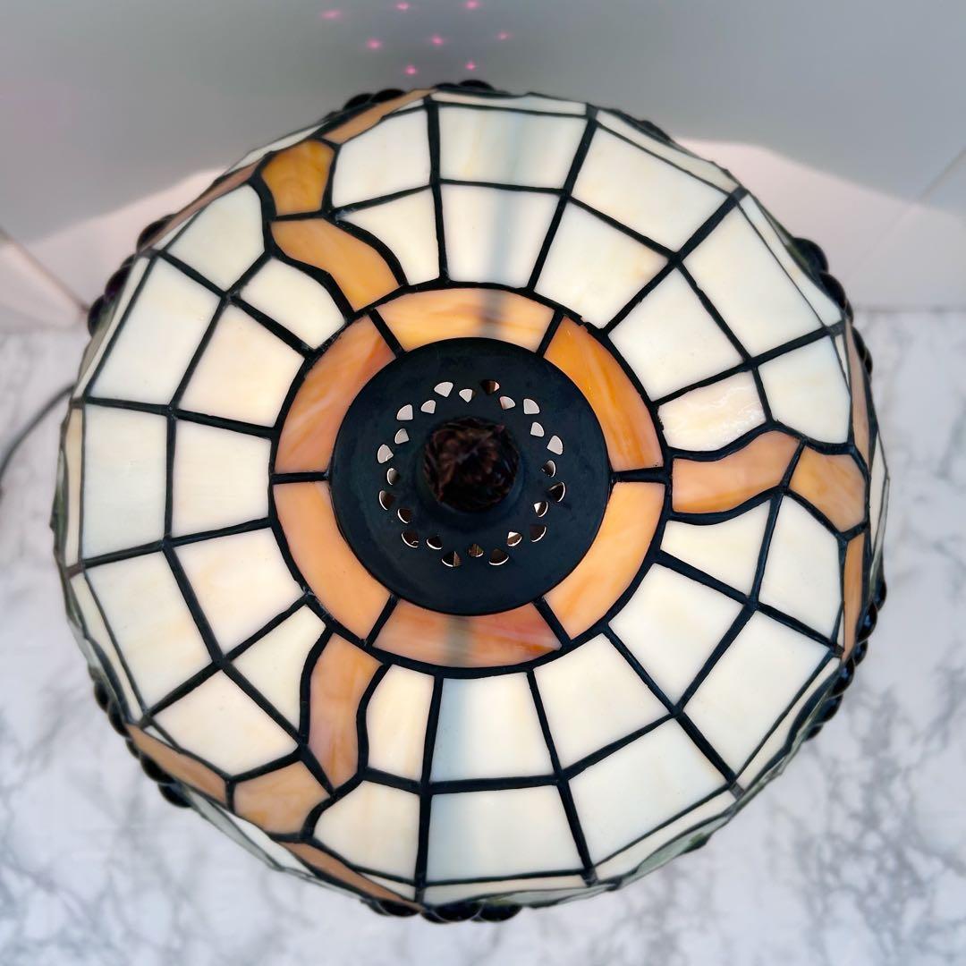 ティファニーランプ ステンドグラス　葡萄ランプ ヴィンテージレトロ　アンティーク