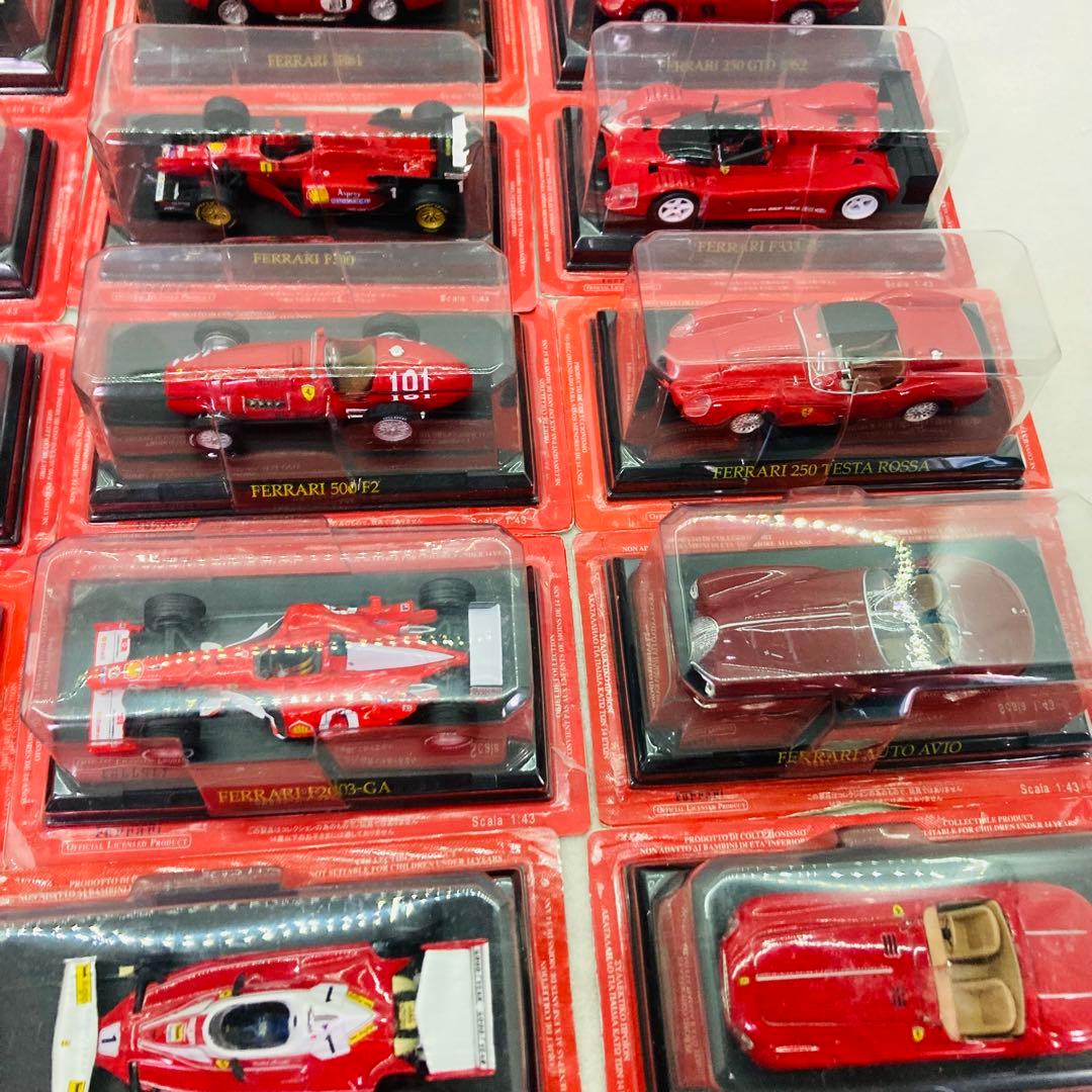 【71台大量まとめ★未開封】アシェットフェラーリコレクション　ミニカー　1/43
