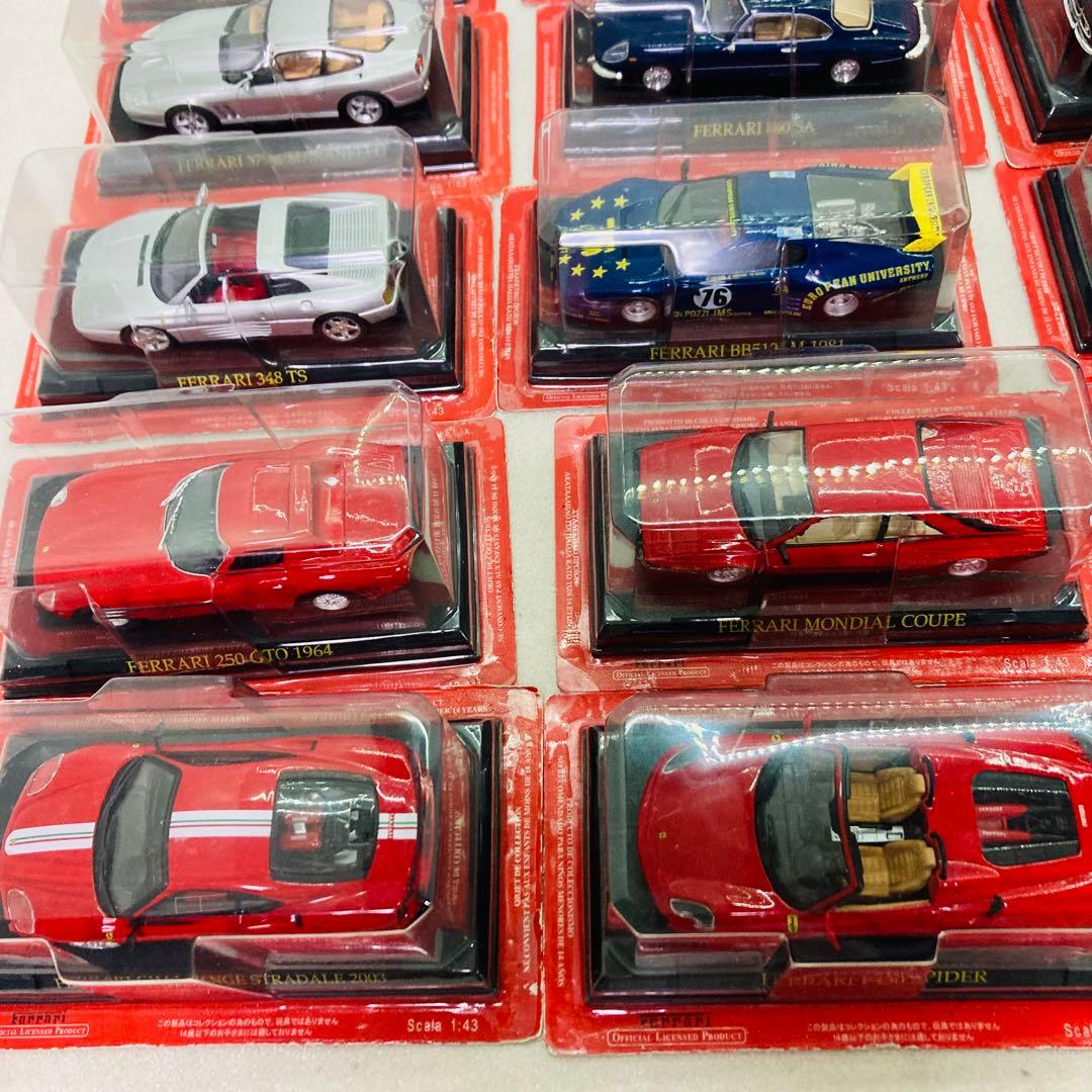 【71台大量まとめ★未開封】アシェットフェラーリコレクション　ミニカー　1/43