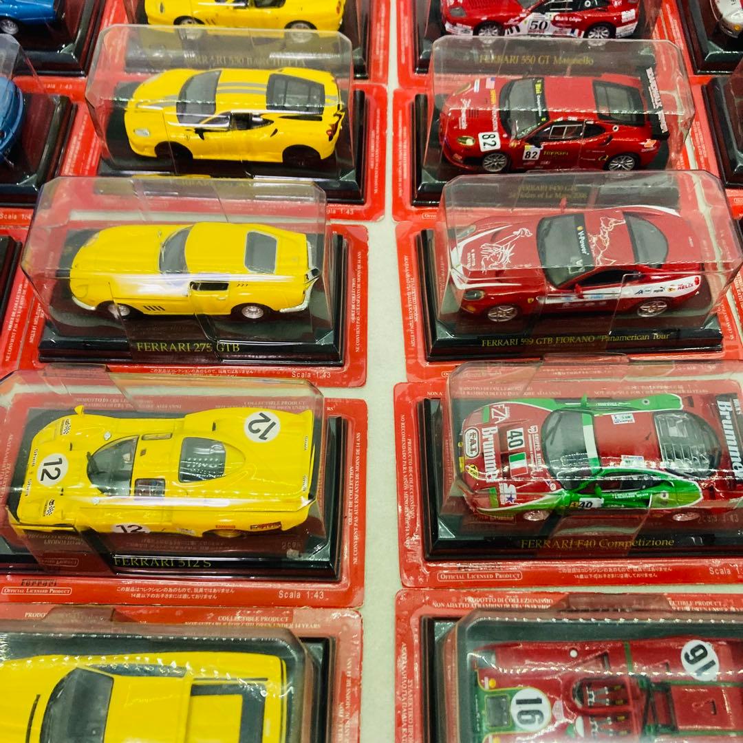 【71台大量まとめ★未開封】アシェットフェラーリコレクション　ミニカー　1/43