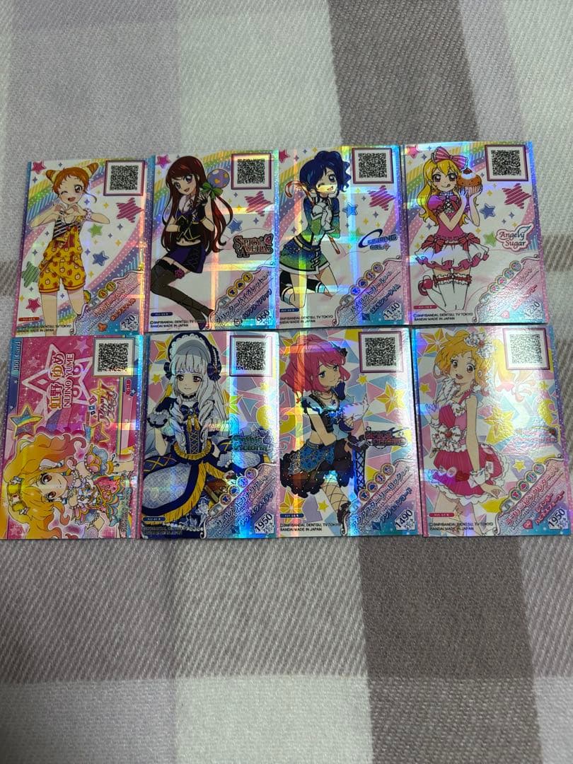 アイカツフレンズ フルコーデカード6枚セット＋虹野ゆめ アイドルカード
