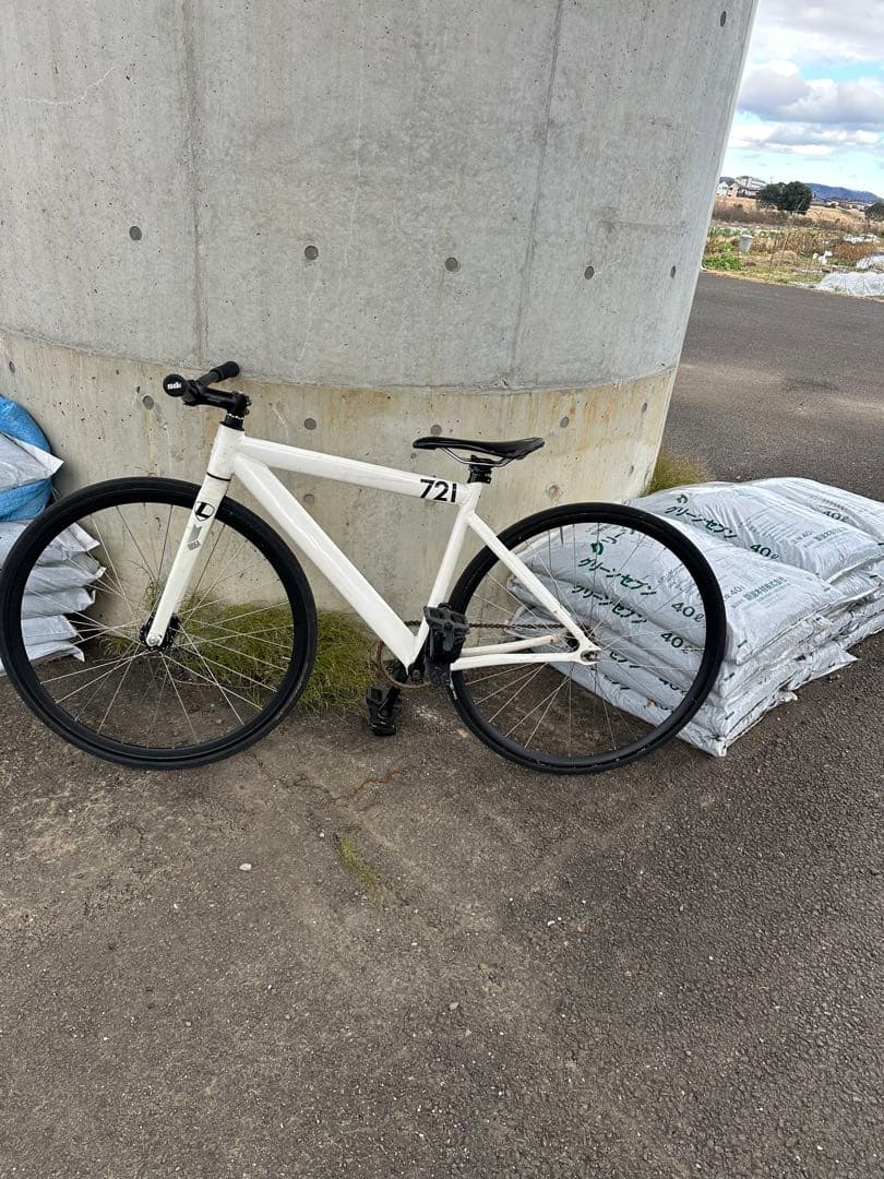 リーダーバイク 721 フレームのみ ピストバイクロードバイク