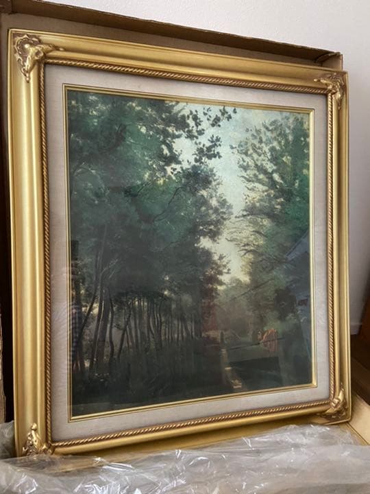 ヴィル・ダヴレーの森　コロー