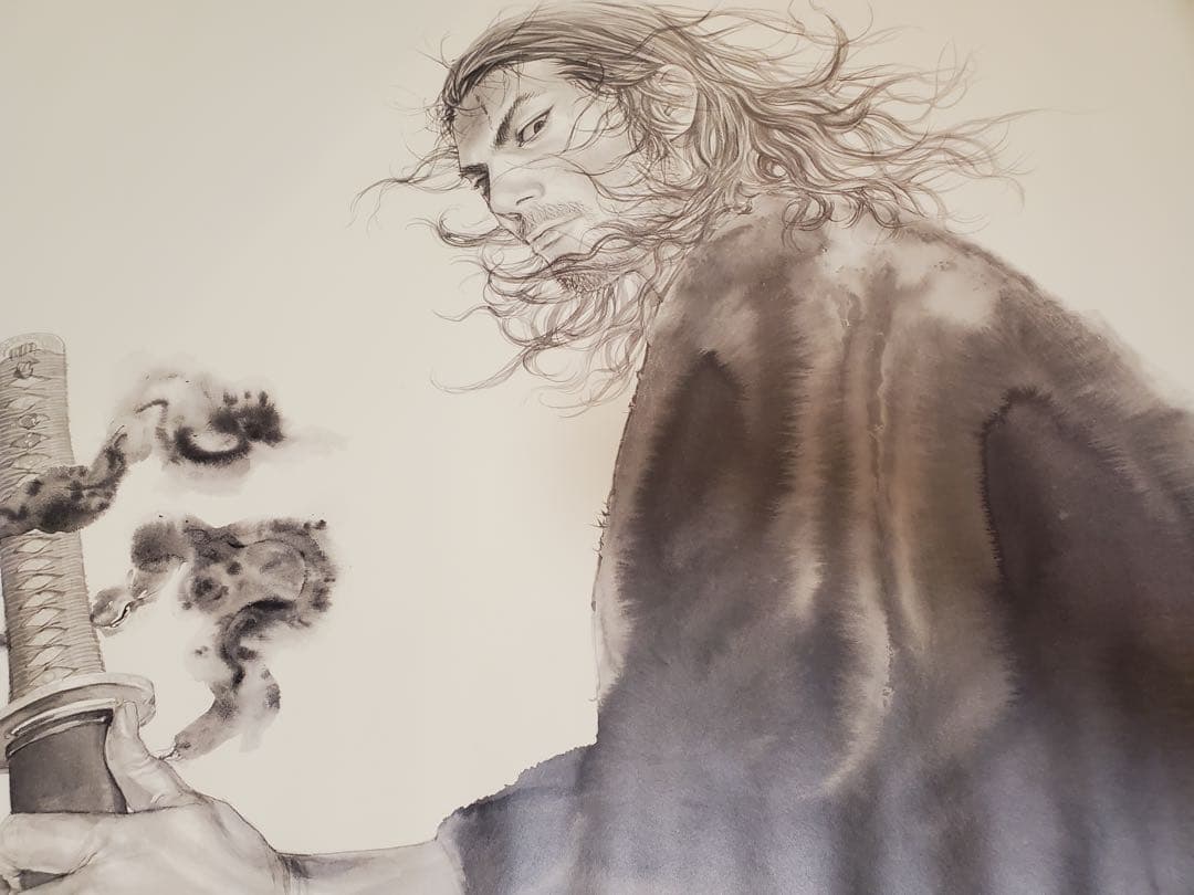 【希少・未使用】バガボンド　井上雄彦　最後のマンガ展　限定ポスターB1箱付き