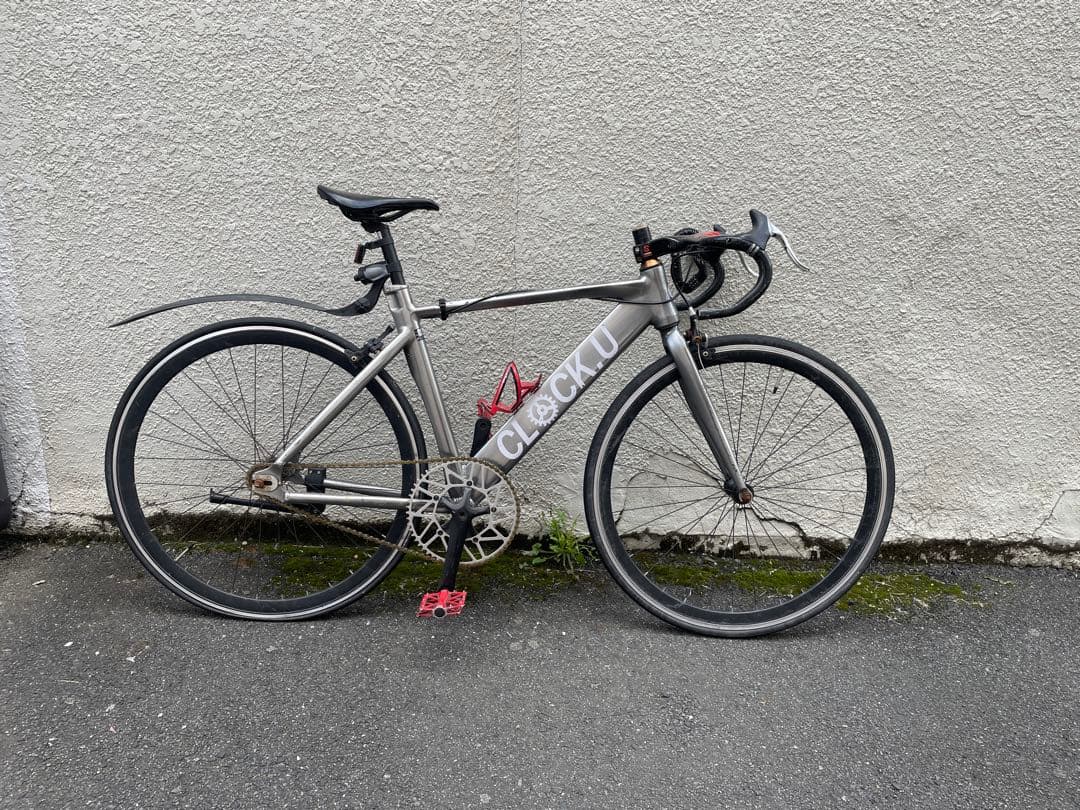 手渡し希望 ピストバイク カスタム 700C シングルギア ドロップハンドル