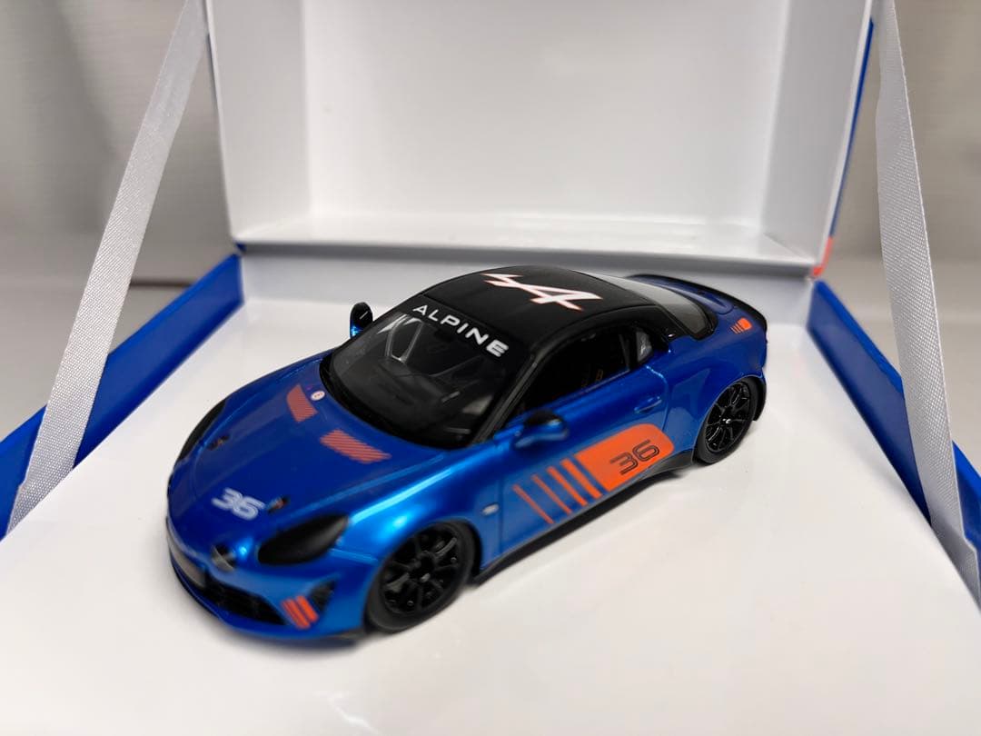 1/43 アルピーヌルノーA110 CUP#36 ミニカー