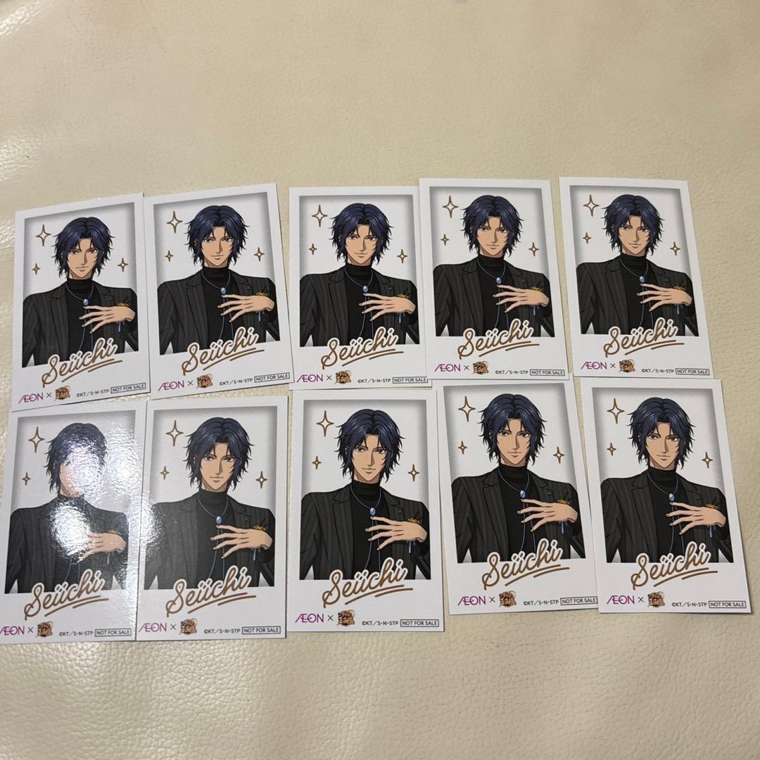 10枚 幸村精市 新テニスの王子様 イオン TIME チェキ風カード