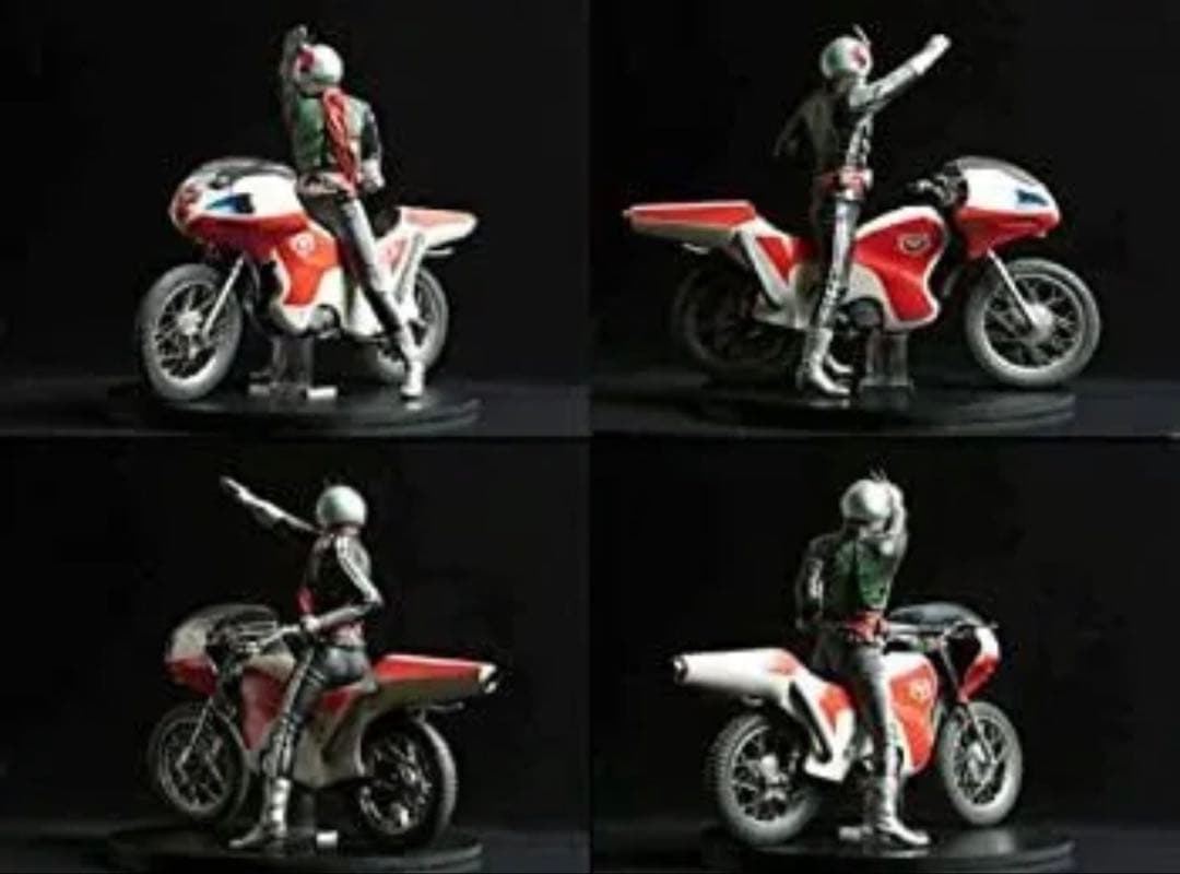 1,000セット限定 1/5 仮面ライダー 仮面ライダー新1号＆新サイクロン号