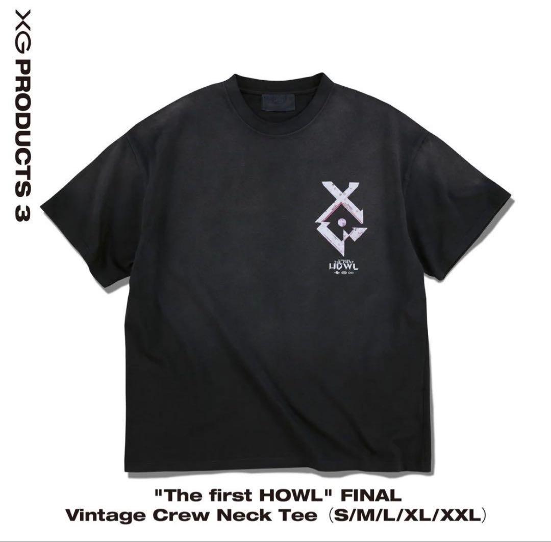 アイドル XG The first HOWL FINAL Crew Neck Tee S