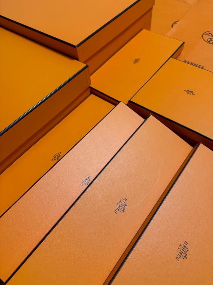 【HERMES】エルメス 紙袋 空箱 紐 セット