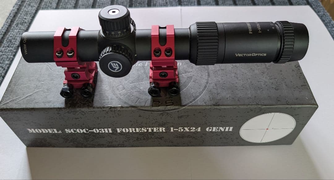 VECTOR OPTICS FORESTER 1-5X24 GENII ベクター