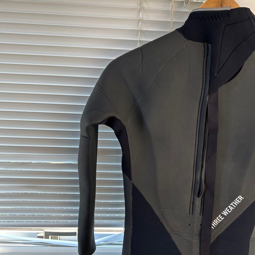 スリーウェザー セミドライ 5X3mm メンズ ウェットスーツ 裏起毛 M