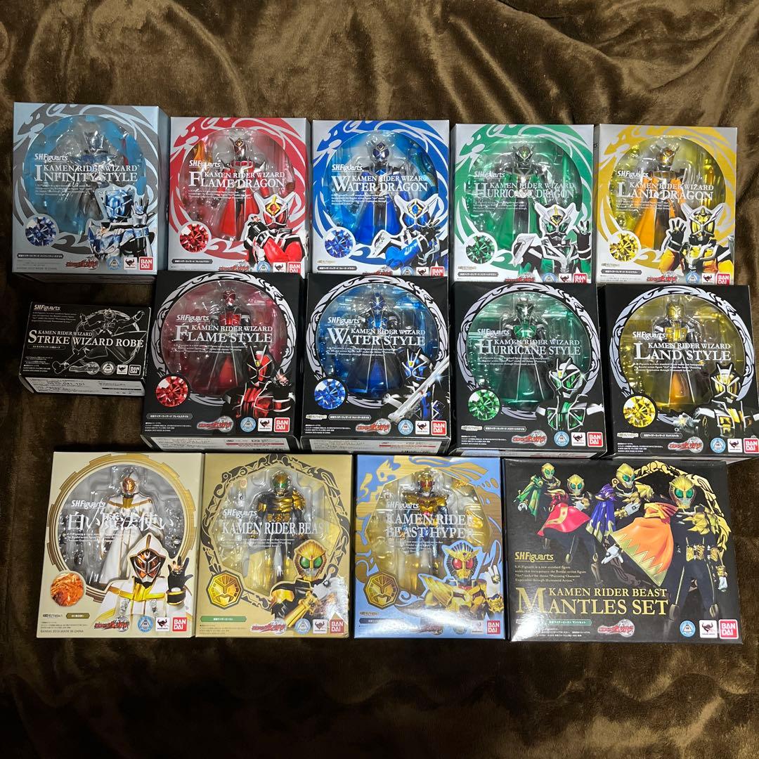 S.H.Figuarts 仮面ライダー ウィザード 初回限定特典付き14点セット