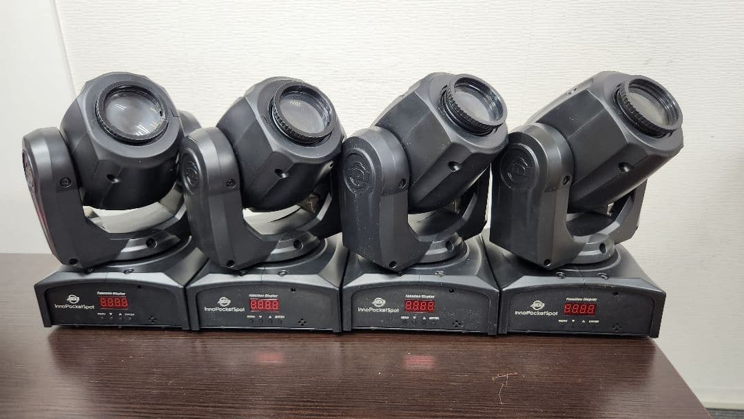 ムービングライト ADJ イノポケットスポット中古 4台セット