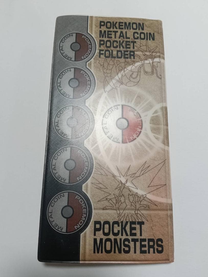 ポケモン メタル　フォルダ　40枚　明治　meiji オレンジ30
