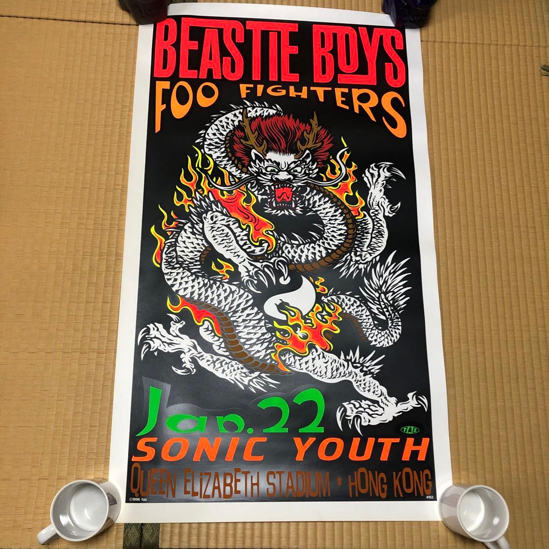 TAZ 希少　Beastie Boys Foo Fighters ポスター