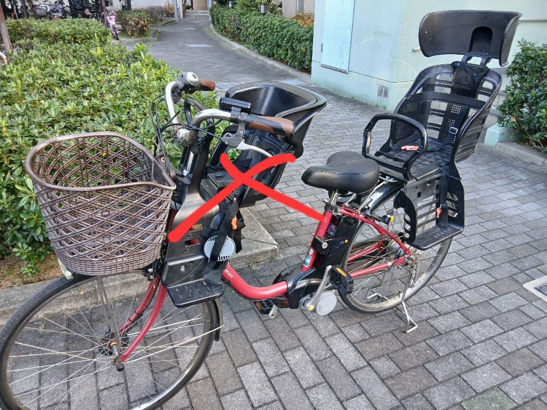 ジャンク【大阪 引き取り限定】 電動アシスト自転車