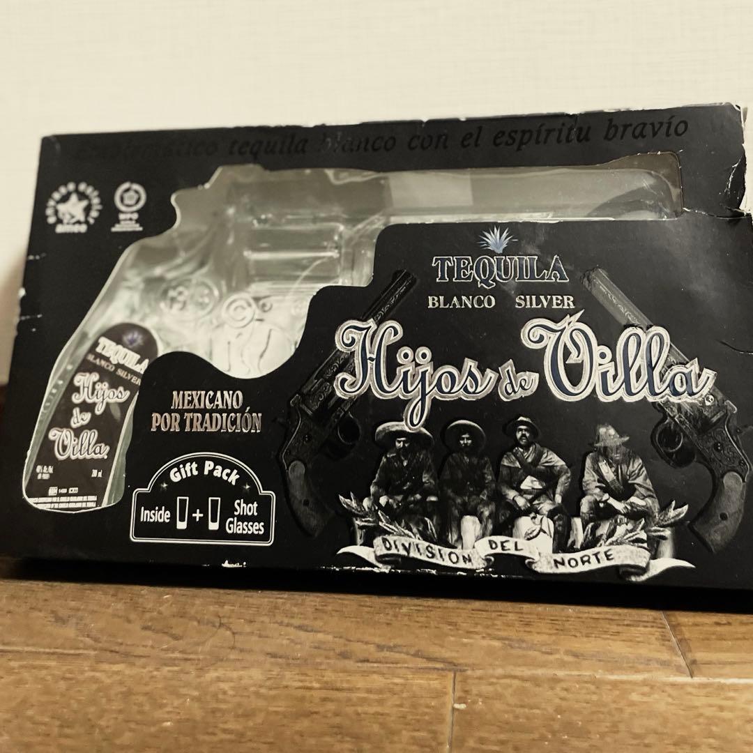 テキーラ　tequila未開封 ※外装汚れあり＋オリジナルショットグラス2入り