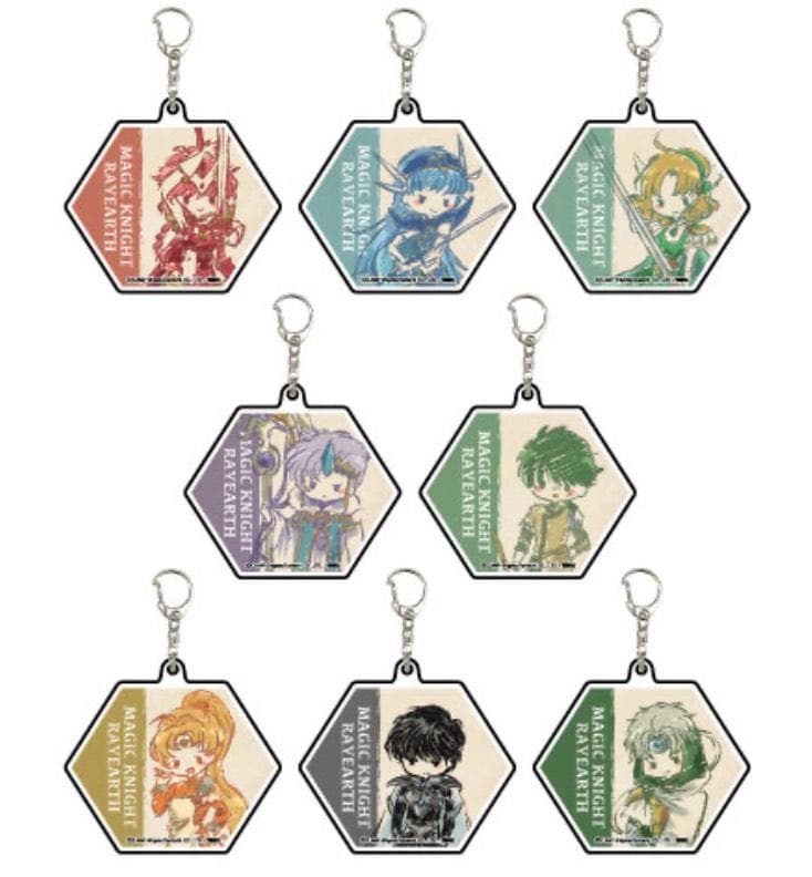 魔法戦士レイアース　アクリルキーホルダー　グラフアート　【16個】未開封