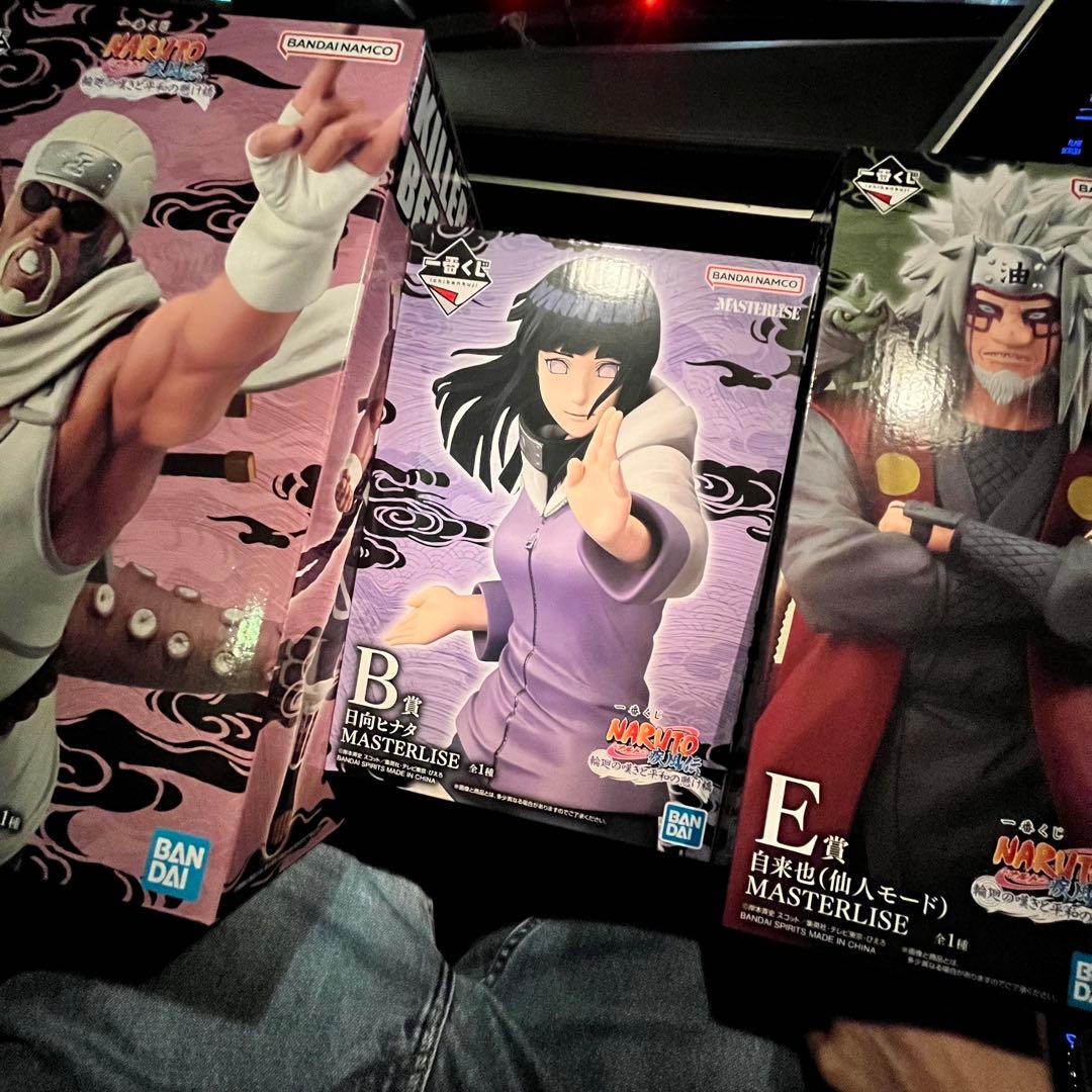 一番くじ NARUTO ナルト 疾風伝 B賞 D賞 E賞 フィギュア
