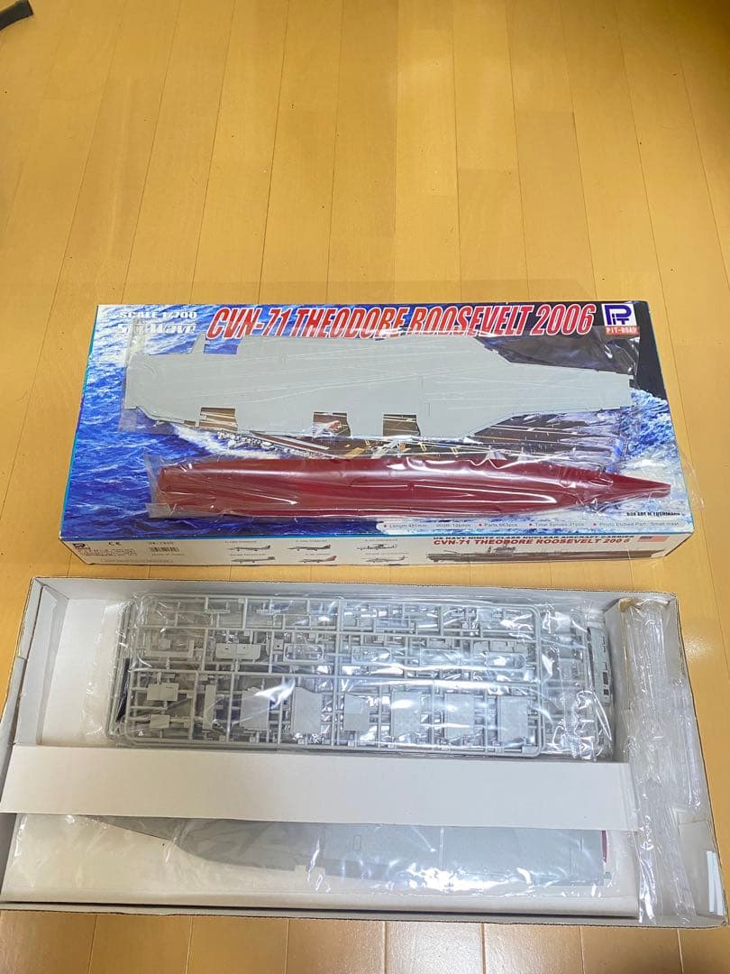 ピットロード1/700ニミッツ級空母セオドアルーズベルト