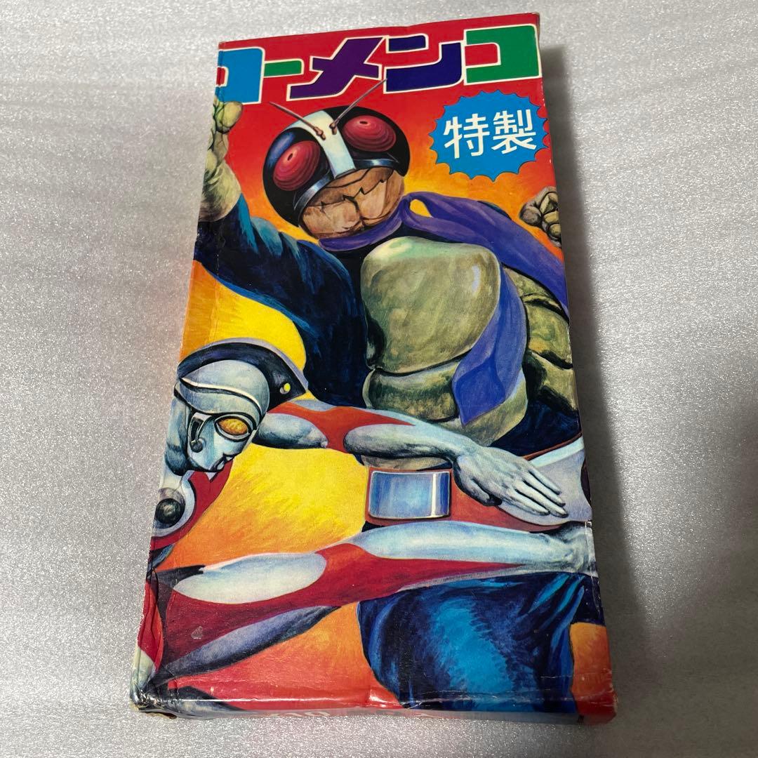 昭和レトロ 特製ローメンコ 当時物 仮面ライダー ウルトラマン デッドストック