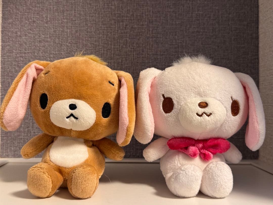 【美品】♡シュガーバニーズ♡set売♡ぬい活♡サンリオ♡しろうさとくろうさ