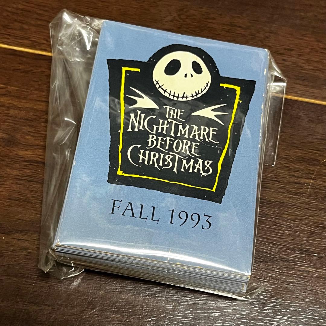 超希少　レア　1993年製　ディズニー　ナイトメア　コレクションカード　セット