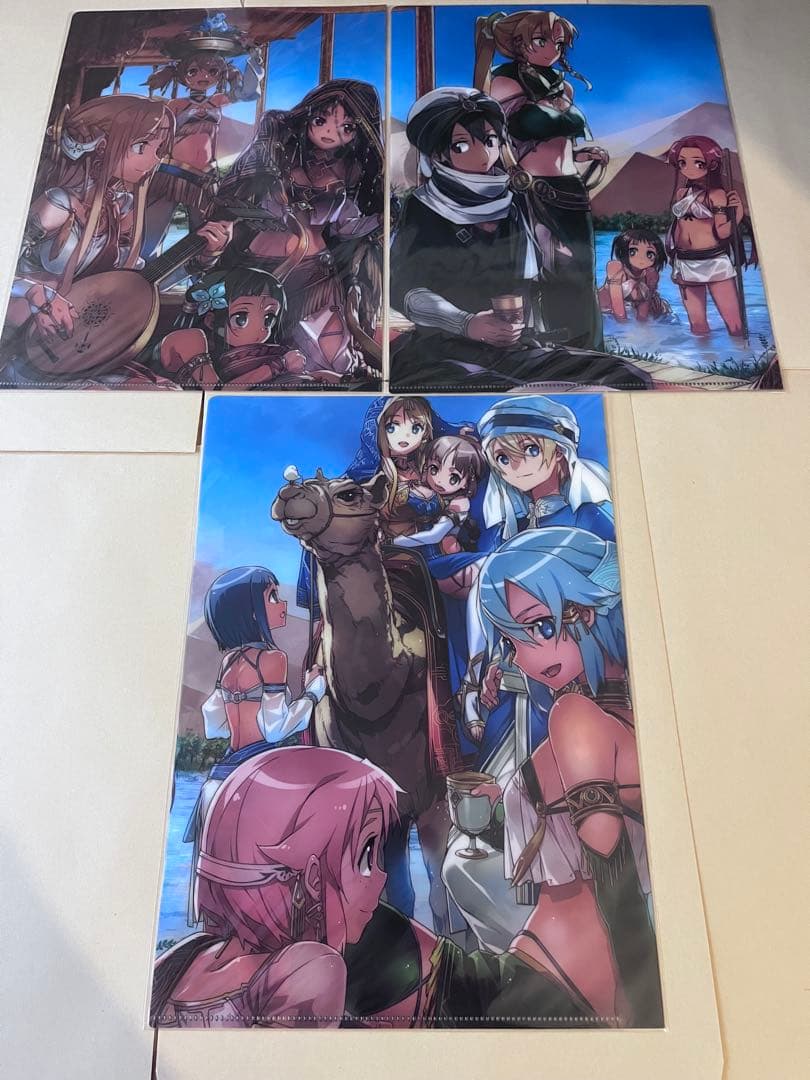 ソードアート・オンライン 希少クリアファイル85枚セット