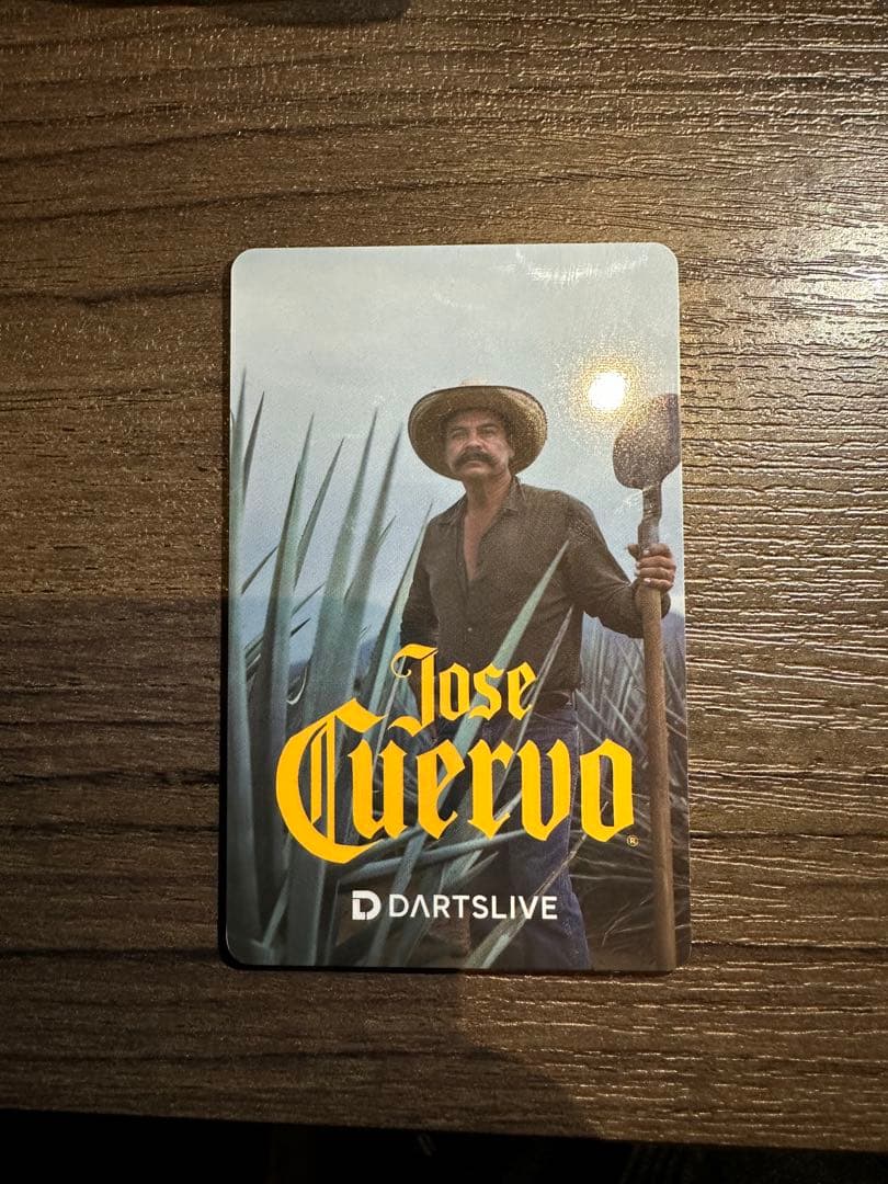 【未使用品】ダーツライブカード テキーラ クエルボ A賞 DARTSLIVE