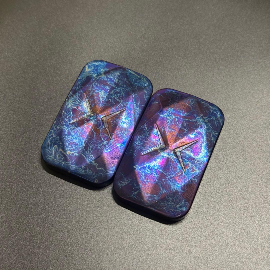 「正規品」ZD EDC フィジェットトイ　無限位音叉　Ti製 値下げ不可