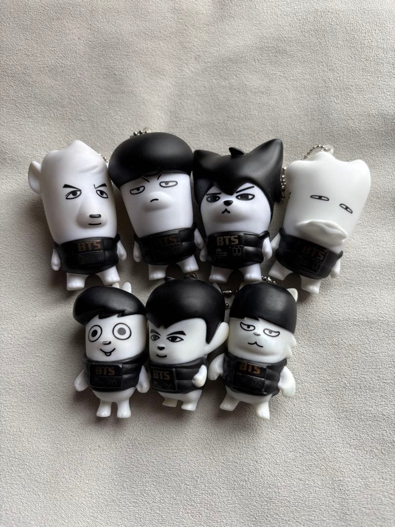 レアBTS ヒプモン キーホルダー フィギュア 7体セット