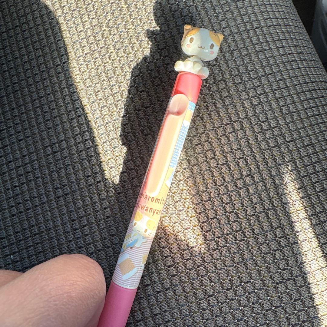 マシュマロみたいなふわふわにゃんこ　ボールペン