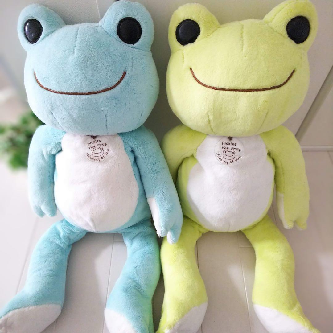 レア かえるのピクルス プラス BIG ぬいぐるみ 2体セット 平成レトロ