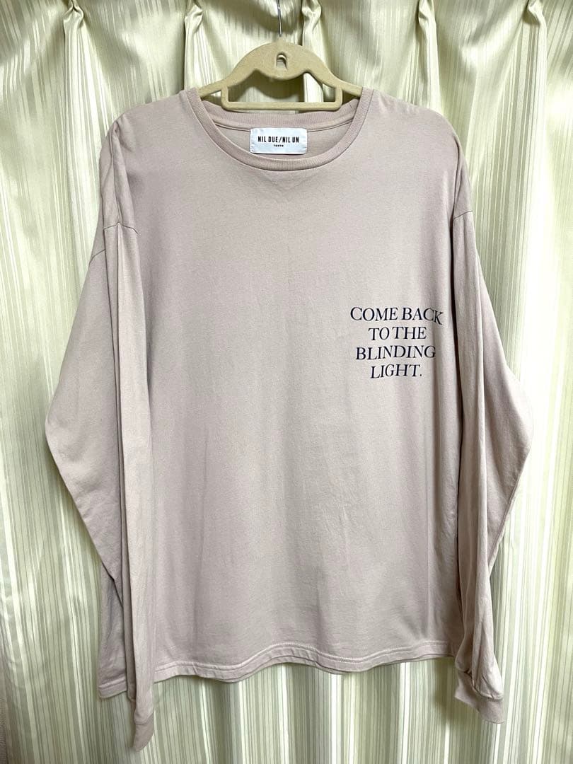 ミュージシャン NIL DUE / NIL UN LONG SLEEVE TATTOO TEE