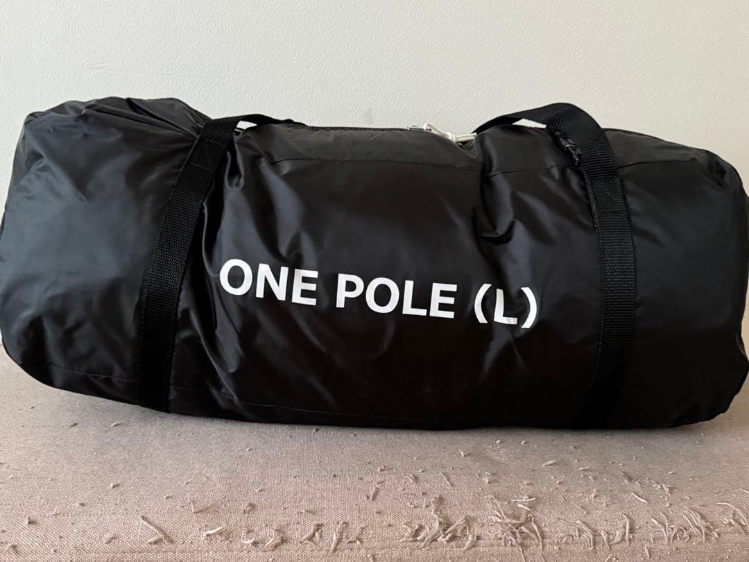 【グランドシート付き】DOOD ワンポールテント L ブラック